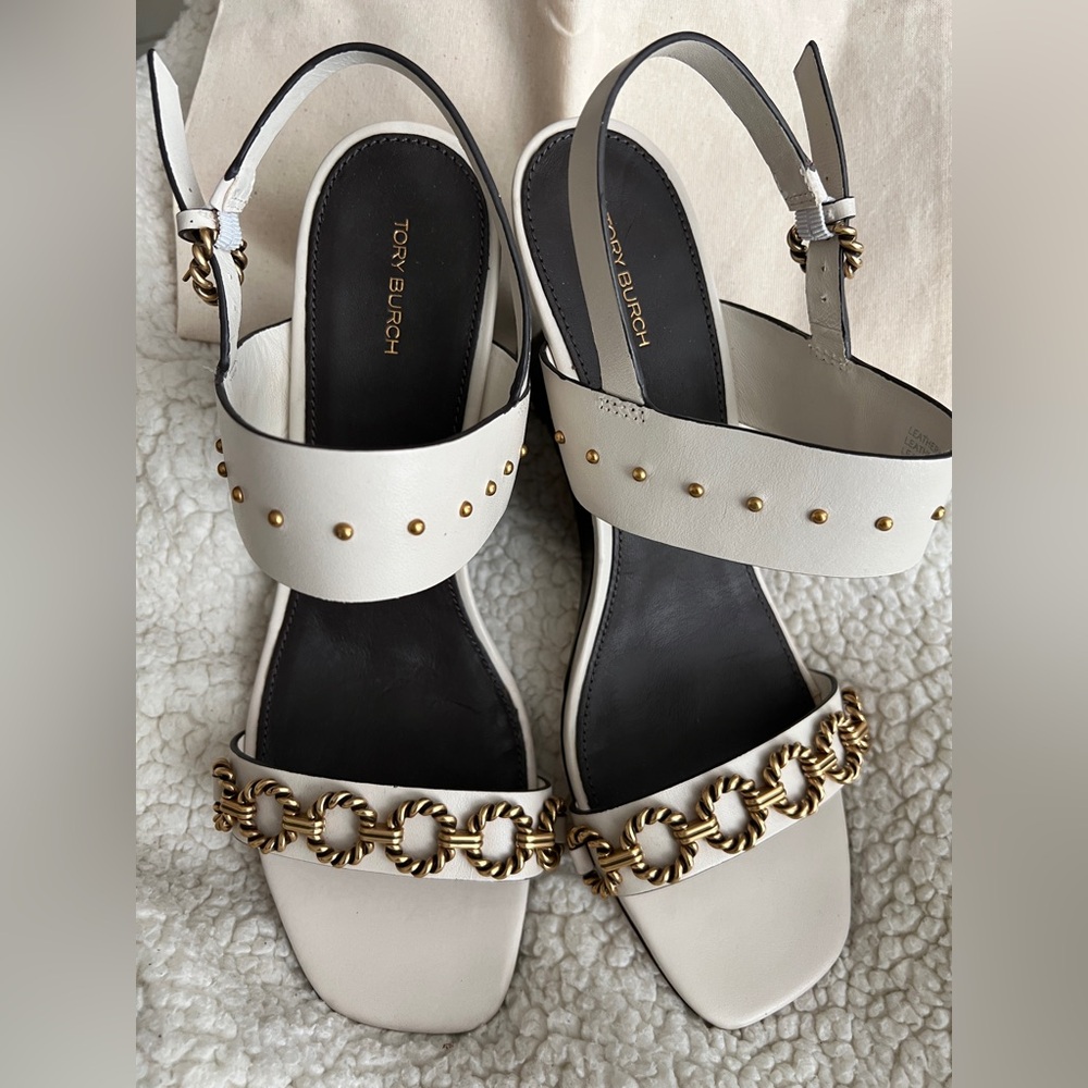 NEW Tory Burch Wedge Sandals - Sz 11